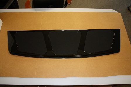 rear package tray speaker panel